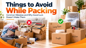 Things to Avoid While Packing